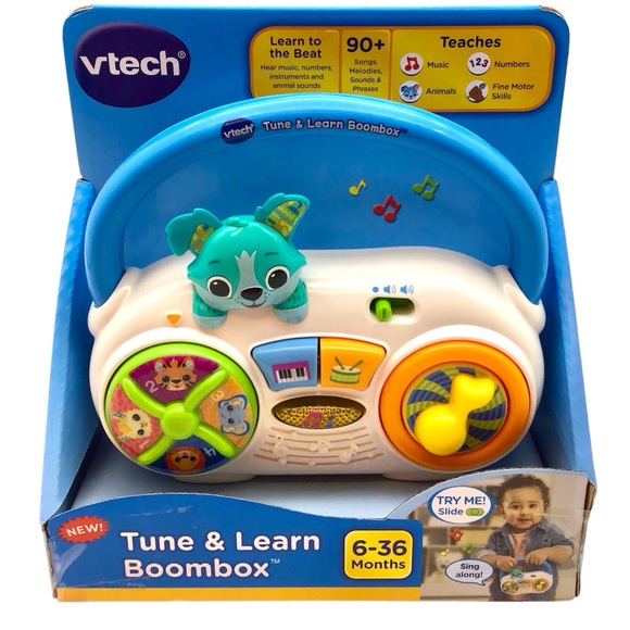 Vtech Tune & Learn Boombox (NWT) - Picture 4 of 8